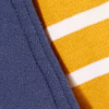 Navy Blue/Gold Breton Stripe