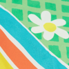 Summer Stripe/Green Daisy