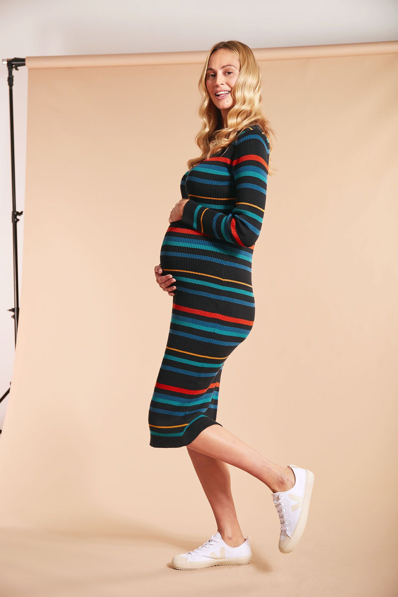 Kori Knitted Maternity Dress