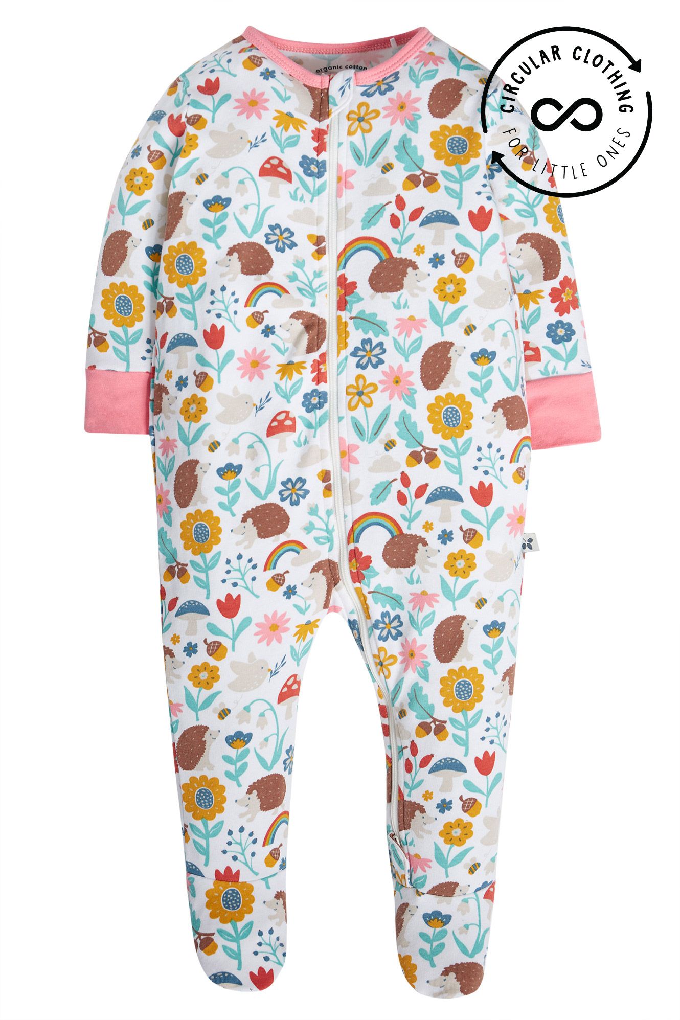 Zelah Zip Up Babygrow