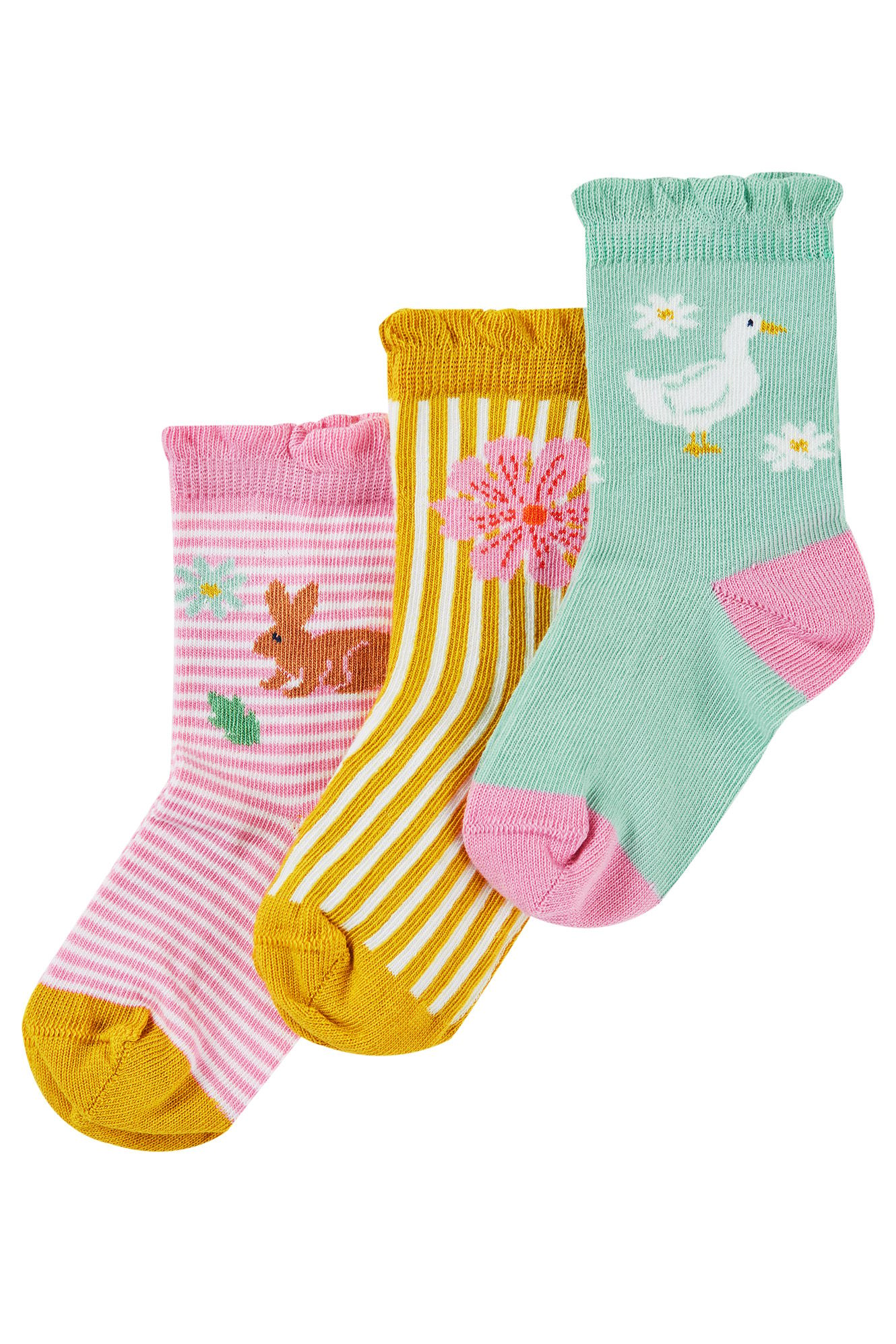 Freya Frilled Socks 3 Pack