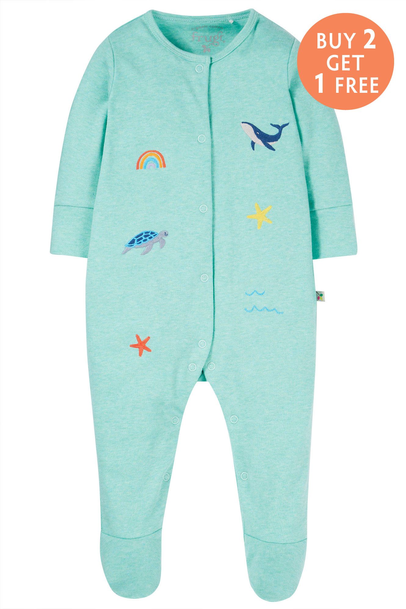 Lovely Embroidered Babygrow