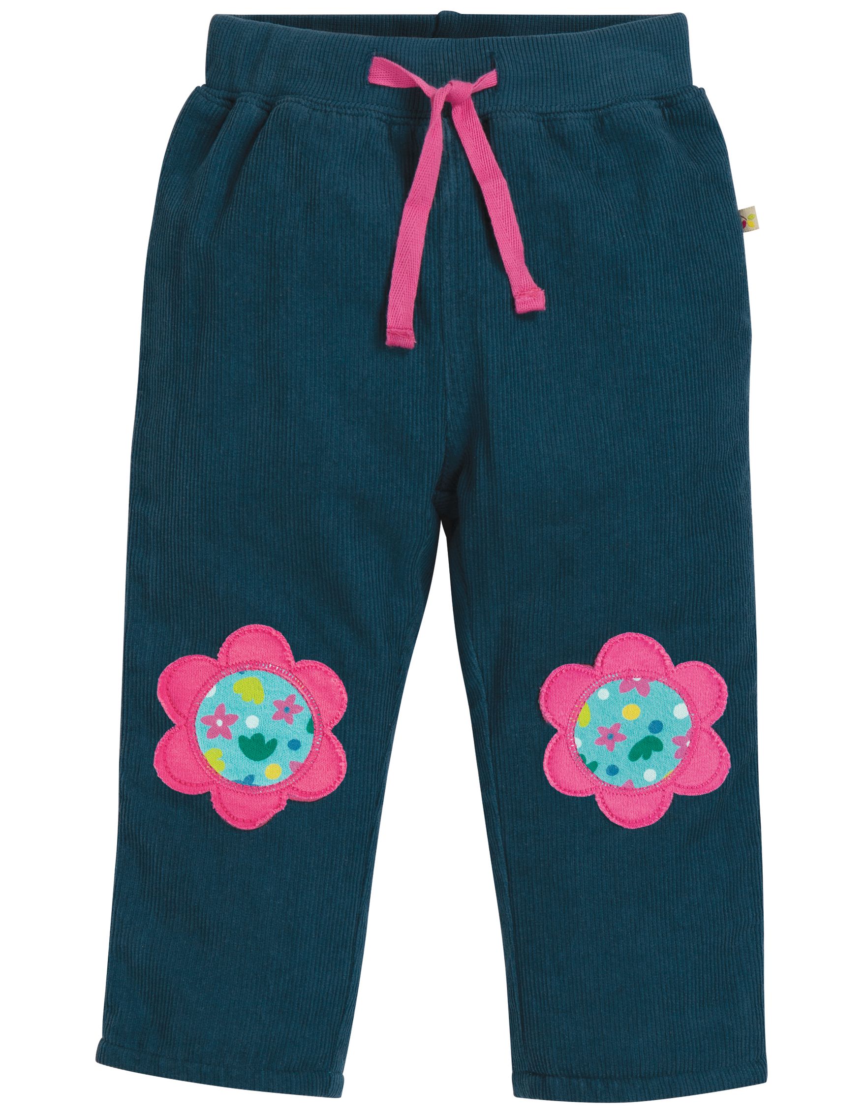 Little Cord Patch Trousers