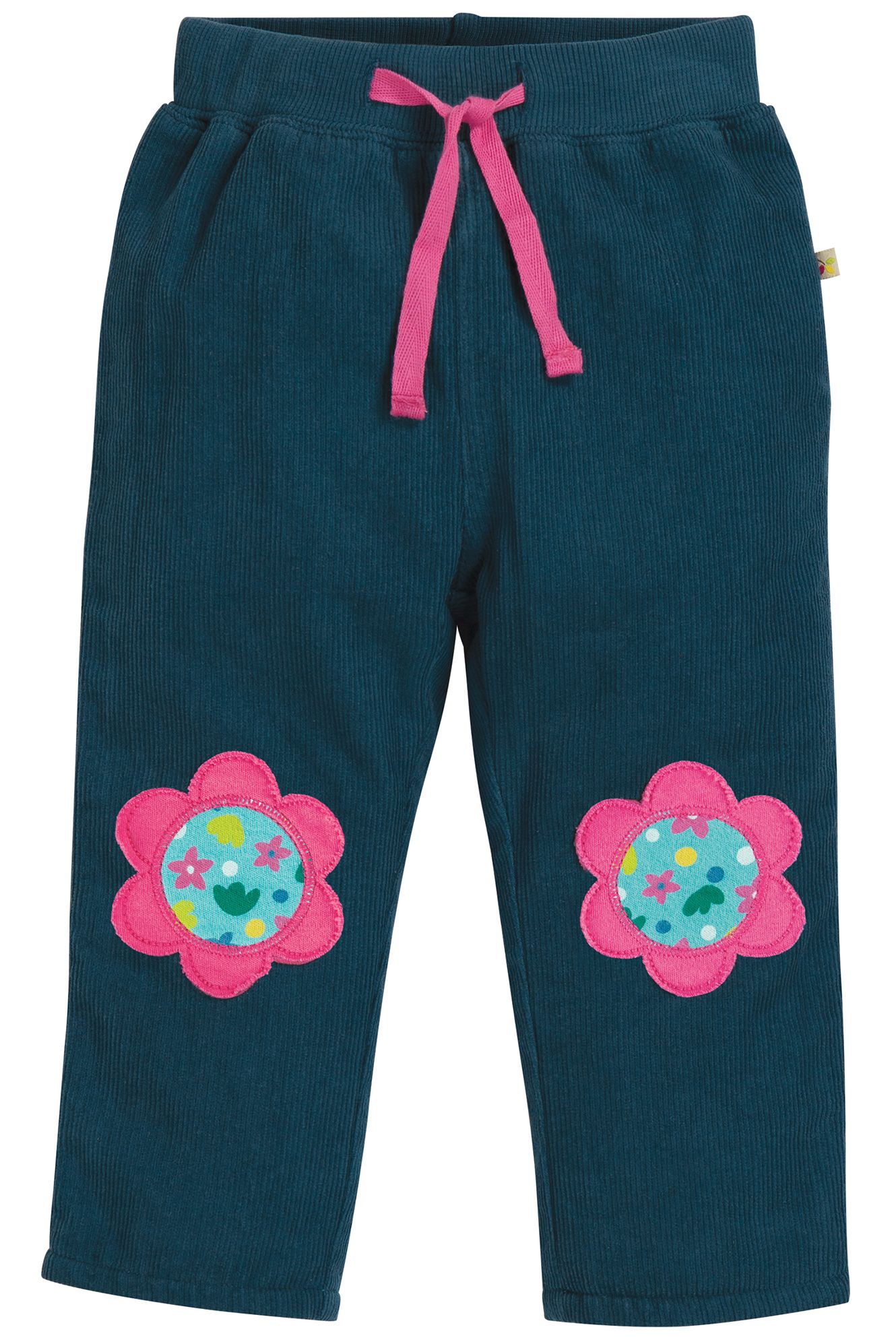 Little Cord Patch Trousers