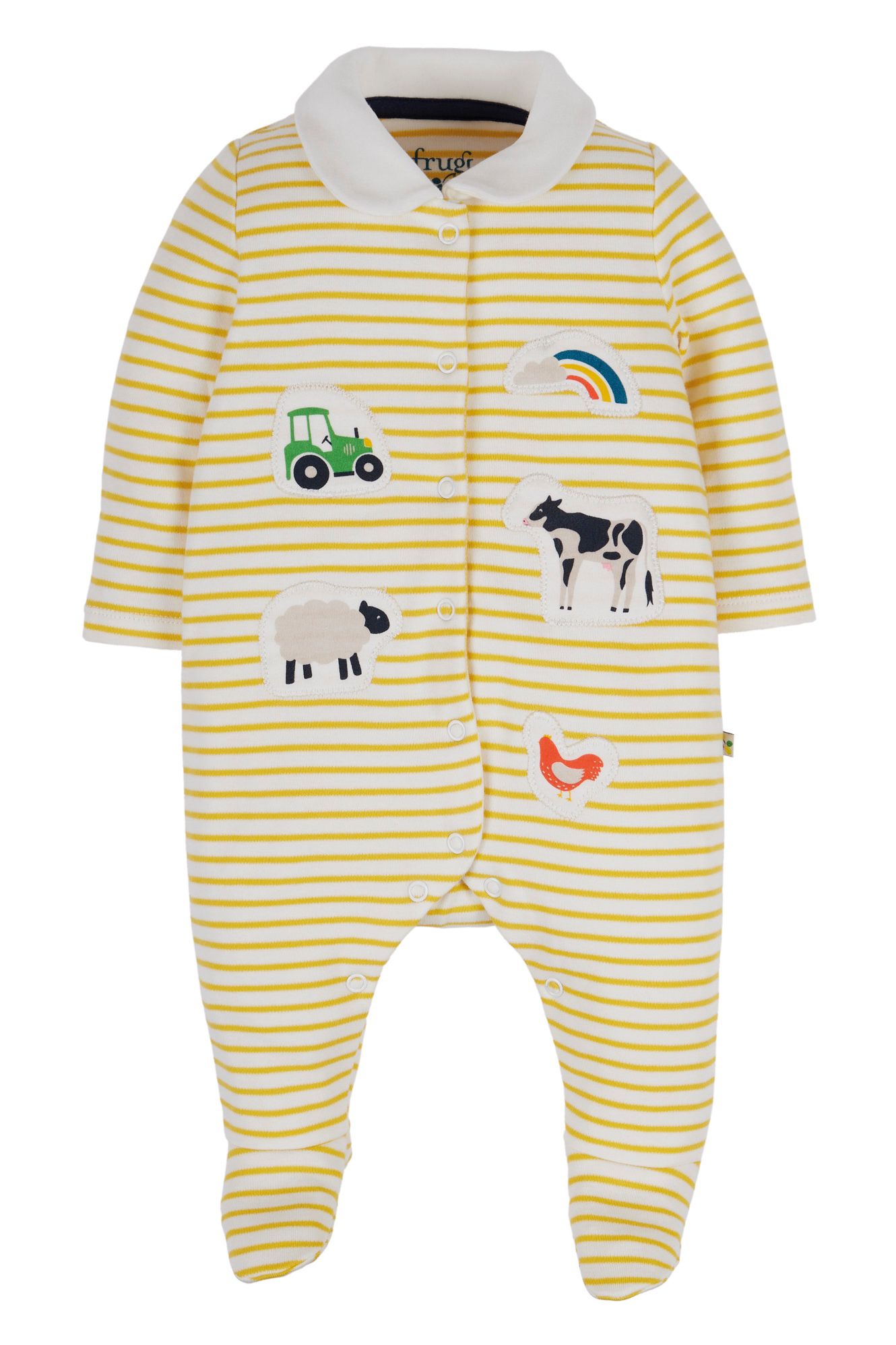 Little Collared Babygrow