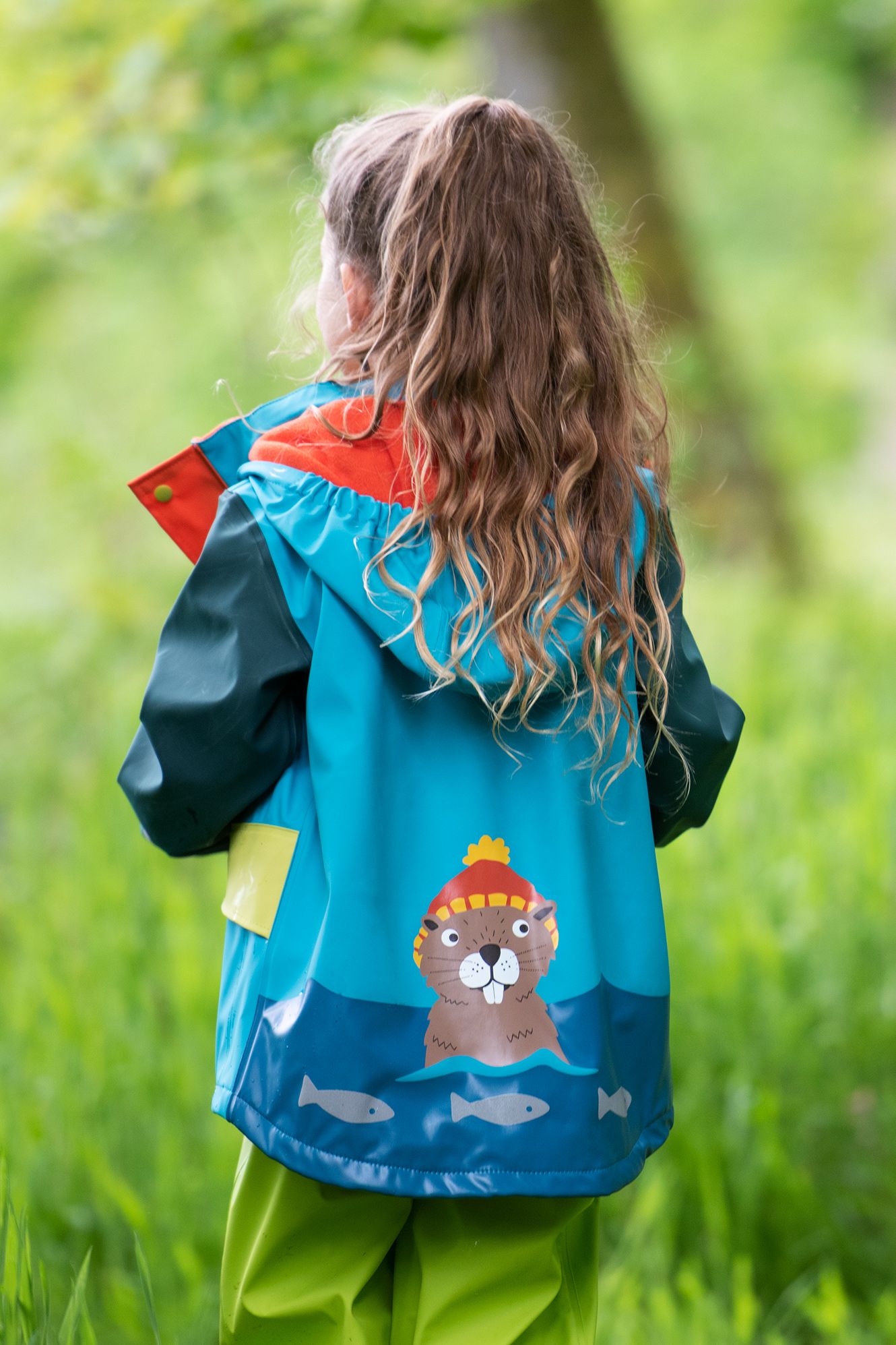 frugi puddle buster coat