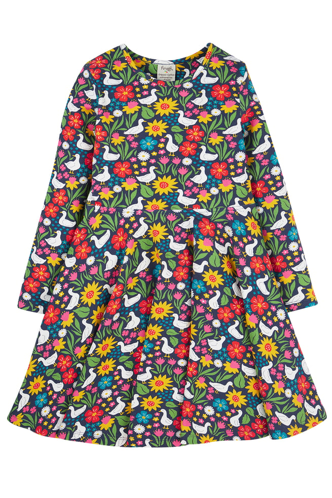 Frugi rita hot sale reversible dress