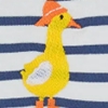 Navy Blue Stripe/Ducks